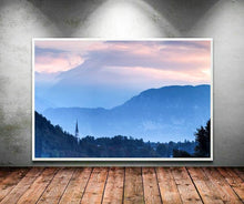 Load image into Gallery viewer, Lake Bled Mountain Photography | Church of St Martina, Alpine wall art - Home Decor Gifts - Sebastien Coell Photography
