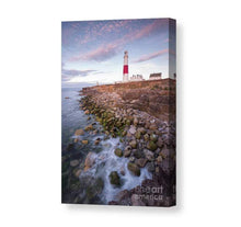 Load image into Gallery viewer, Dorset Seascape Photography of Portland Bill Lighthouse, Jurassic Coast Gifts for Sale, Lighthouse Framed art Home Decor Gifts - SCoellPhotography
