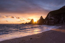 Load image into Gallery viewer, South Devon Beaches art of Westcombe Beach, Ayrmer Cove Photography for Sale, Devon art Home Decor Gifts - SCoellPhotography
