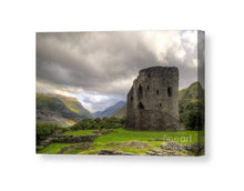 Load image into Gallery viewer, Snowdonia Print of Dolbadarn Castle, Welsh art for Sale and Home Decor Gifts - SCoellPhotography
