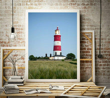 Load image into Gallery viewer, Photographic Print of Happisburgh Lighthouse | Lighthouse art for Sale - Home Decor - Sebastien Coell Photography
