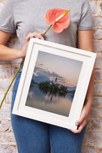 Load image into Gallery viewer, Chapel of St Maria Prints | Lake Bled Pictures and The Alps Mountain Photography - Sebastien Coell Photography
