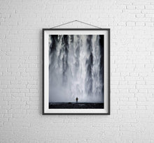 Load image into Gallery viewer, Skogafoss Print for Sale, Iceland art and Waterfall Pictures Home Decor Gifts - SCoellPhotography
