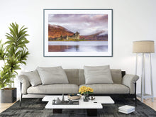 Load image into Gallery viewer, Kilchurn Castle wall art | Loch Awe Scotland Landscape Photography - Home Decor Gifts - Sebastien Coell Photography
