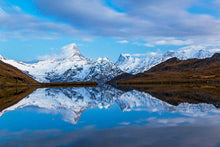 Load image into Gallery viewer, Swiss wall art of Lake Bachalpsee, Grindelwald Photos for Sale, Mountain Photography Home Decor Gifts - SCoellPhotography
