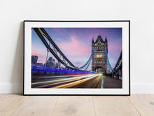 Load image into Gallery viewer, London City Print of Tower Bridge | Fine art London Photography for Sale - Home Decor - Sebastien Coell Photography
