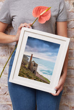 Load image into Gallery viewer, Cornish art Prints of Towanroath Mine, Cornwall Mines Photos for Sale, Wheal Coates Home Decor Gifts - SCoellPhotography
