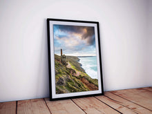 Load image into Gallery viewer, Cornwall art | Wheal Coates wall art, Towanroath Mine - Home Decor Gifts - Sebastien Coell Photography
