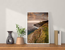 Load image into Gallery viewer, Cornwall Seascape Prints | Trevose Head Lighthouse wall art - Home Decor Gifts - Sebastien Coell Photography
