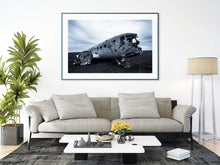 Load image into Gallery viewer, Print / Canvas of Iceland United States Navy DC plane crash Sólheimasandur beach art photography landscape gift present christmas xmas
