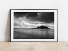 Load image into Gallery viewer, Cornwall art Prints of St Michael&#39;s Mount, Marazion Landscape Prints, Seascape Photography Home Decor Gifts - SCoellPhotography
