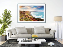 Load image into Gallery viewer, Cornwall Landscape Print | Towanroath Mine, Cornwall Mining wall art - Home Decor - Sebastien Coell Photography
