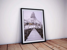 Load image into Gallery viewer, Scandinavian Prints of The Horn Mountain | Lofoten Islands wall art - Home Decor Gifts - Sebastien Coell Photography
