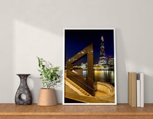 Load image into Gallery viewer, Fine art Print of The Shard | Thames wall art for Sale, Fine art London Prints, Home Decor - Sebastien Coell Photography
