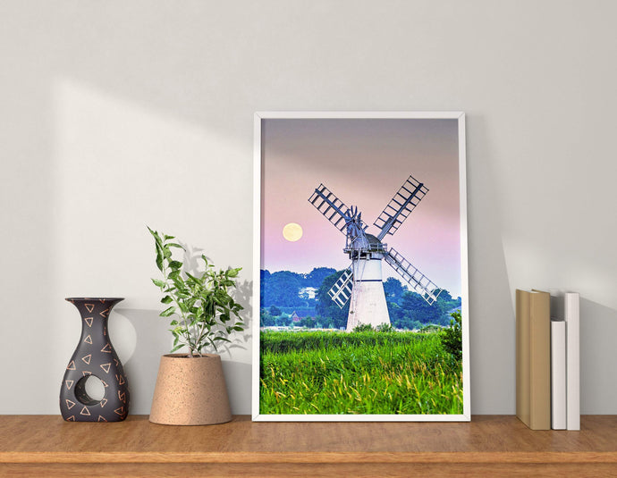 Windmill Pictures for Sale of Thurne Windpump, Picture Norfolk and East Anglia art Home Decor Gifts - SCoellPhotography