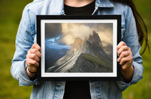 Load image into Gallery viewer, Dolomites art of Seceda | The Alps Mountain Pictures, Northern Italy Home Decor Gifts - Sebastien Coell Photography
