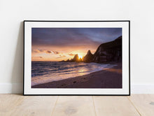 Load image into Gallery viewer, South Devon Beaches art of Westcombe Beach, Ayrmer Cove Photography for Sale, Devon art Home Decor Gifts - SCoellPhotography
