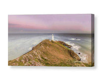 Load image into Gallery viewer, Panoramic Print of Start Point Lighthouse | Seascape Photography, Devon art for Sale - Sebastien Coell Photography
