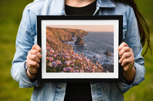 Load image into Gallery viewer, Cornwall Seascape Photography | Bedruthan Steps wall art of Sale - Home Decor Gifts - Sebastien Coell Photography
