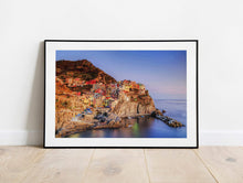 Load image into Gallery viewer, Cinque Terre Landscape Photography | Italian wall art of Manarola - Home Decor Gifts - Sebastien Coell Photography
