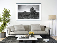 Load image into Gallery viewer, Fine art Print of Great Staple Tor | Dartmoor Pictures for Sale - Home Decor Gifts - Sebastien Coell Photography
