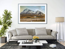 Load image into Gallery viewer, Highland art of Lagangarbh Cottage | Buachaille Etive Mor Prints, Scottish Wall Art - Sebastien Coell Photography
