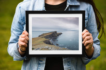 Load image into Gallery viewer, Scotland Landscape art of Neist Point Lighthouse | Hebrides art for Sale - Home Decor Gifts - Sebastien Coell Photography
