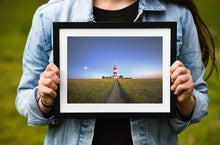 Load image into Gallery viewer, Lighthouse art of Happisburgh Lighthouse | Norfolk Landscape Photography Home Decor - Sebastien Coell Photography
