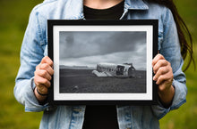 Load image into Gallery viewer, Icelandic Prints | Sólheimasandur wall art, Scandinavian Photography Home Decor Gifts - Sebastien Coell Photography
