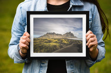 Load image into Gallery viewer, Scandinavian Prints of The Vestrahorn, Mountain Photography for Sale, Stokksnes wall art and Home Decor Gifts - SCoellPhotography
